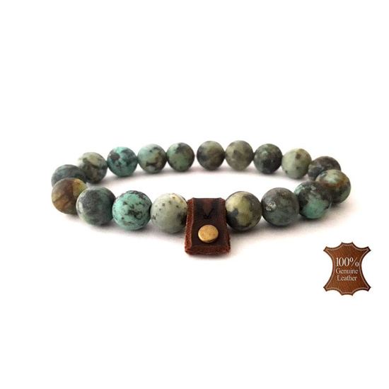 Bild von Stone beads | 10mm African green