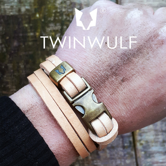 Bild von Wolfs belt | Natural leather